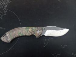 Нож складной Buck Omni Hunter 10PT Realtree Xtra Green camo, cat.7493