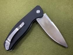 Нож складной черный Cronidur 30 EVO