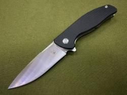 Нож складной черный Cronidur 30 EVO