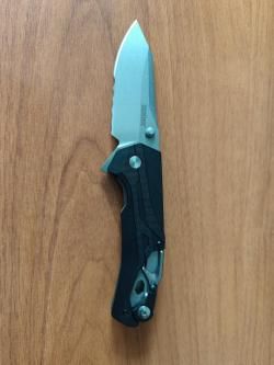 Нож складной KERSHAW DRIVETRAIN K8655. Серейтор
