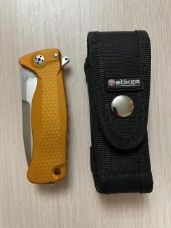 Нож складной LIONSTEELSR22, 8cm, L/SR22A OS