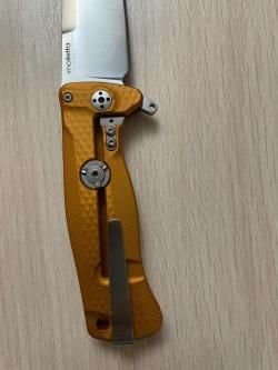 Нож складной LIONSTEELSR22, 8cm, L/SR22A OS