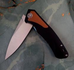 Нож складной Petrified Fish PF838BRW