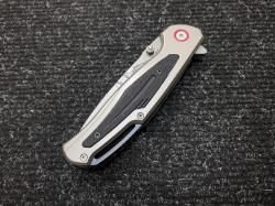 Нож складной с пауком