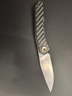 Нож складной ZERO TOLERANCE ( ZT ) CPM MAGNACUT рукоять титан/карбон, клинок стоунвош