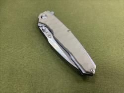 Нож складной ZT Бежевый