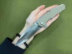 Нож складной ZT Бежевый