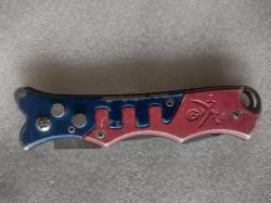 Нож складной с клипсой
