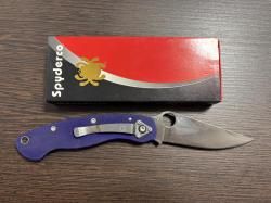 	Нож Spyderco SC36GPDBL Military Dark Blue