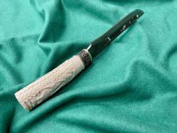 Нож "Волк" (резной) АВ (НОВЫЙ) 