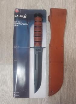 Нож выживания (боевой нож) KA - BAR 1217 USMC / OLEAN, NY. USA. Оригинал!