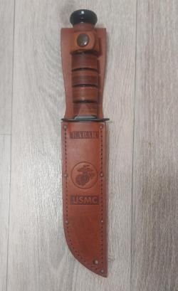 Нож выживания (боевой нож) KA - BAR 1217 USMC / OLEAN, NY. USA. Оригинал!
