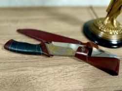 Нож Златоуст с позолотой