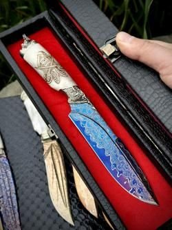 Ножи из рога лося