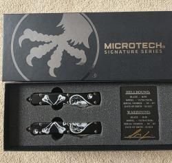 Ножи Microtech сет Death Card Hellhound, Warhound