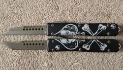 Ножи Microtech сет Death Card Hellhound, Warhound