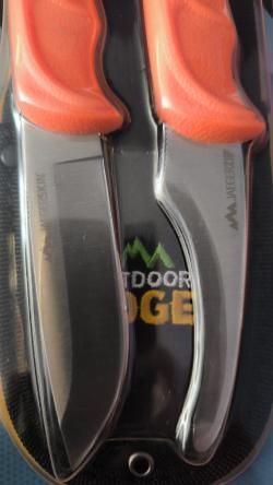 Ножи шкуродеры Outdoor Edge, набор.