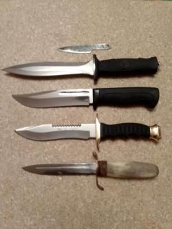 ножи в ассортименте