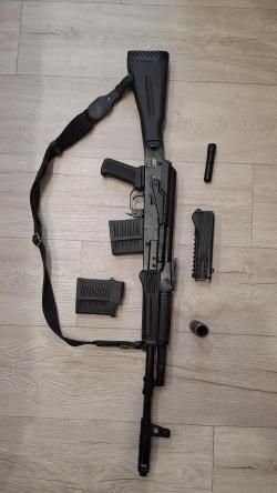 НОВАЯ САЙГА-308-1 ИСП.61 415мм  пластик.