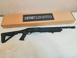 Новое агрессивное  помповое ружье "Senersavunma"  Lusso Arms 12/76 .L=510.