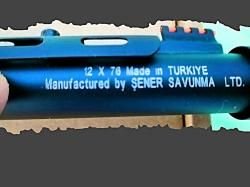 Новое турецкое  агрессивное помповое ружье "LUSSO" 12/76 L=510.