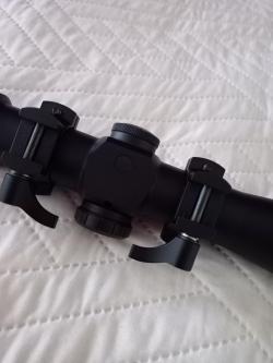 Прицел LEUPOLD VX-R 2-7*33 ballistic firedot, ложе Tikka T3 