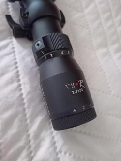 Прицел LEUPOLD VX-R 2-7*33 ballistic firedot, ложе Tikka T3 