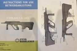 НОВЫЙ ИЗ КОРОБКИ КАРАБИН Mannlicher Steyr AUG Z  к 9*19