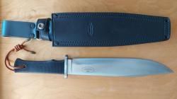 Новый нож Fallkniven MB (modern bowie) lam Cos