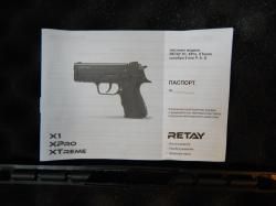 Новый охолощенный пистолет от RETAY, X Pro, Беретта образный. 9РАК.