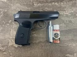 Новый! Пневматический пистолет Байкал ПМ Макаров МР-654К-20 (шарики ВВ, 4.5 мм)