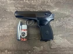 Новый! Пневматический пистолет Байкал ПМ Макаров МР-654К-20 (шарики ВВ, 4.5 мм)