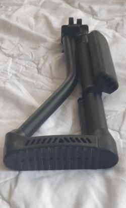 Новый штатный рамочный приклад Вепрь 1В