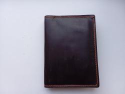 Обложка для документов охотника из натуральной кожи