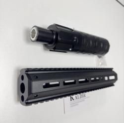 Обвес (кит) Бегемот на РСР винтовку Леший 2, 450 мм, кал. 6.35/7.62 мм, цевье вивер