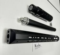 Обвес (кит) Бегемот на РСР винтовку Леший 2, 600 мм, кал. 6.35/7.62 мм, цевье гладкое