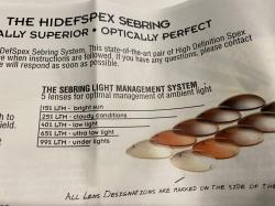 Очки Hidefspex для стендовой стрельбы