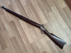 Однозарядная винтовка Winchester Model 1885 Low Wall Winder Musket с 28" стволом под .22lr