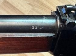 Однозарядная винтовка Winchester Model 1885 Low Wall Winder Musket с 28" стволом под .22lr
