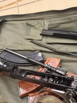 Охолощённый АКМС ,7.62х39 Молот Армз
