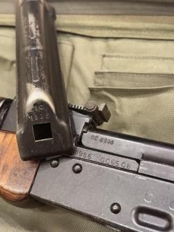 Охолощённый АКМС ,7.62х39 Молот Армз