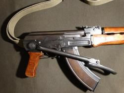 Охолощенный АКС-47 тип 2, фрезерованный, 1952 г. ВПО-925 без надписей