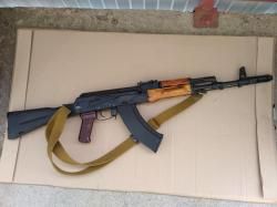 Охолощенный акс74у ак 103 сигнальный спл 01. Р411