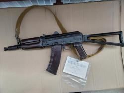 Охолощенный акс74у ак 103 сигнальный спл 01. Р411