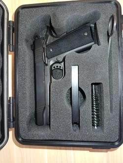 Охолощенный Кольт 1911СО. Под патрон 10х31. ТЕХКРИМ