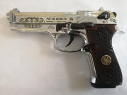 Охолощенный пистолет Beretta 92 exclusive , 9мм РАК.