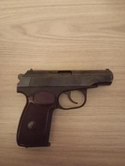 Охолощенный пистолет Макаров ПМ Р-411 (литой, б/у) 10ТК