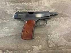 Охолощенный пистолет Макарова ПМ Р-411-02 (2021 года, холостой, 10ТК, кованый, б/у)