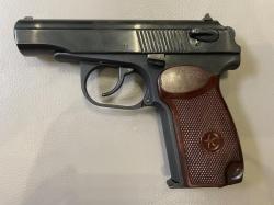 Охолощенный пистолет Макарова ПМ Р-411-02 (Кованый затвор)