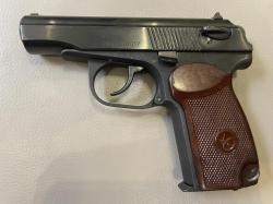 Охолощенный пистолет Макарова ПМ Р-411-02 (Кованый затвор)